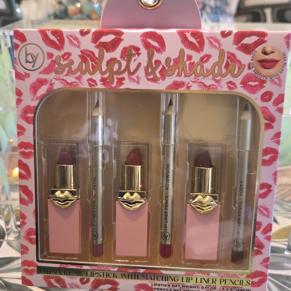 Beautifully You Sculpt & Shade Lipstick and Liner Set - Pink Shades